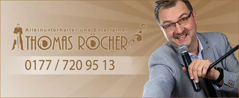 Alleinunterhalter Live DJ Thomas Röcher 