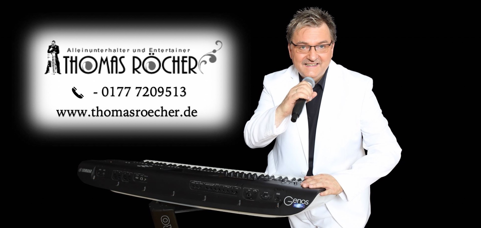 Alleinunterhalter Musiker Entertainer Thomas Röcher