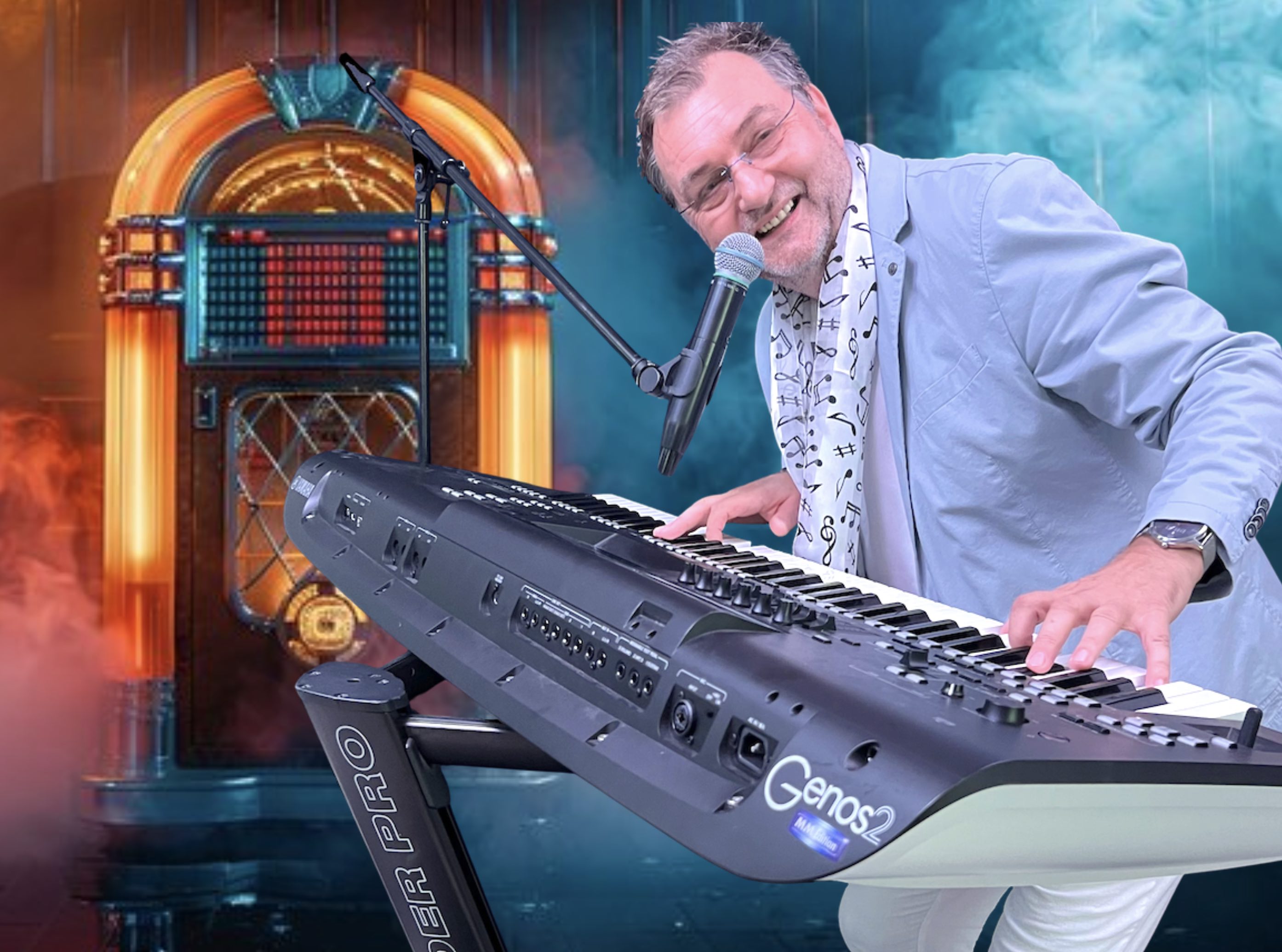 Alleinunterhalter Thomas Röcher und DJ Musikbox